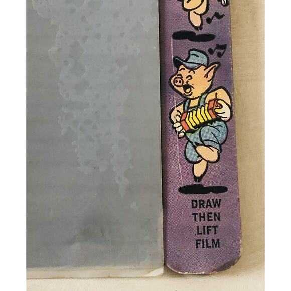 Vintage 1970s Whitman Mickey Mouse Magic Slate Toy Walt Disney Conductor Band - Picture 8 of 10